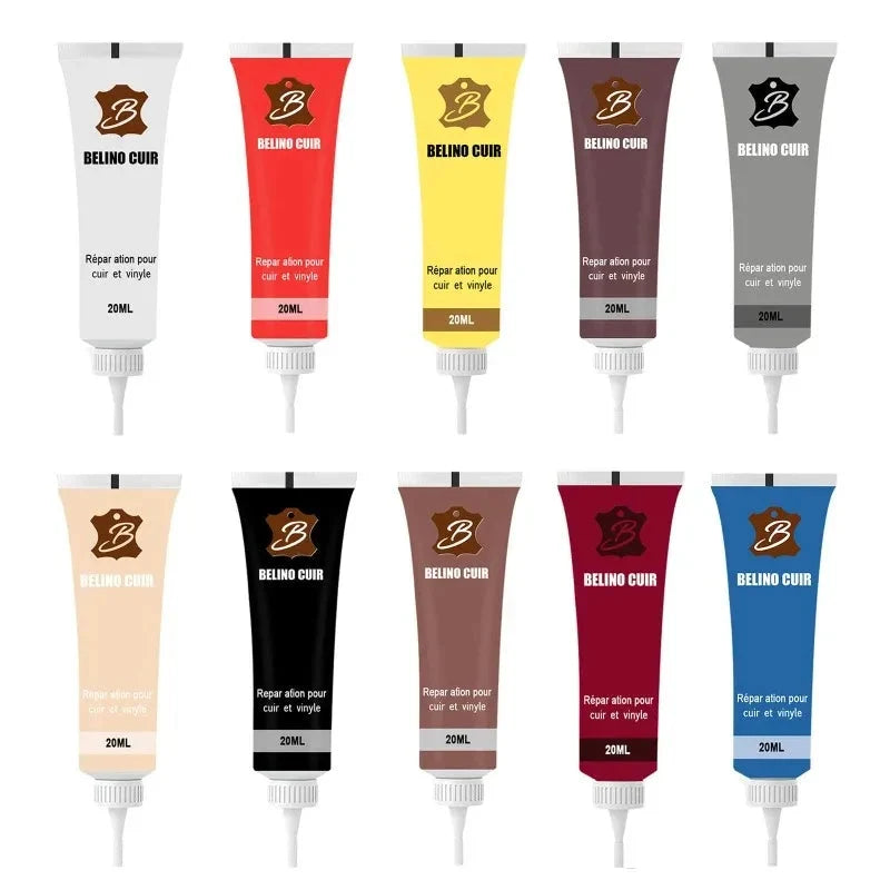 Leather Repair Gel Color-Matching & Non-Toxic 0.7 Ounce