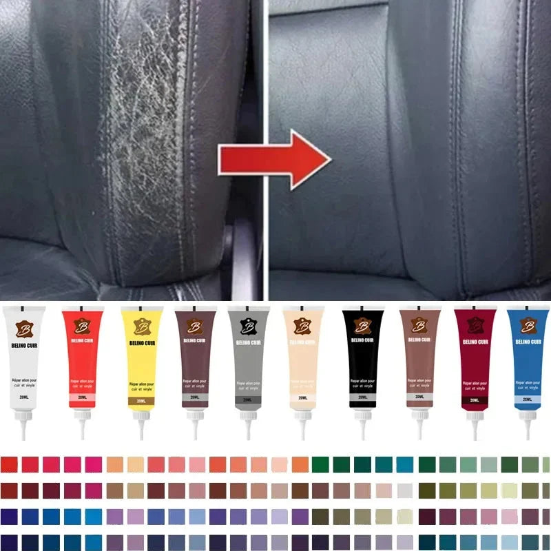 Leather Repair Gel Color-Matching & Non-Toxic 0.7 Ounce