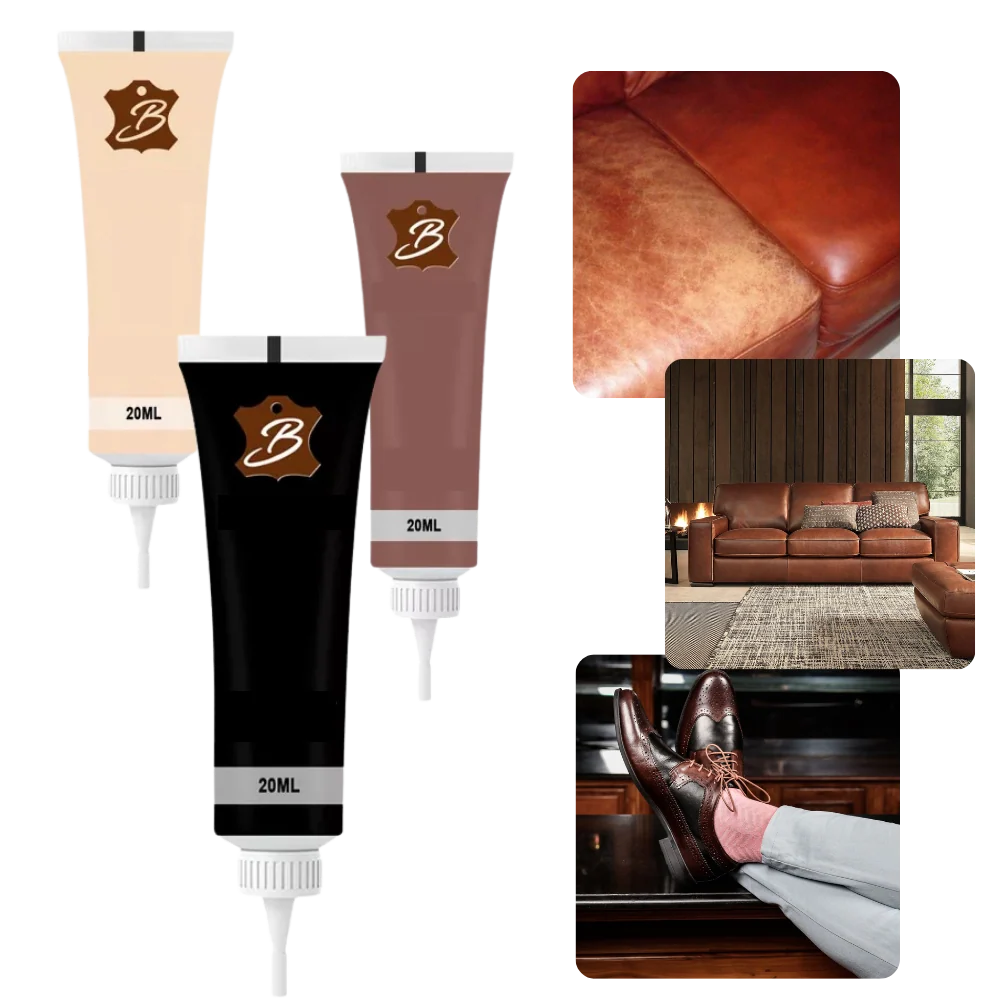 Leather Repair Gel Restores & Protects Glossy Finish