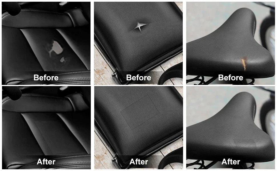 Leather Repair Patch Peel-And-Stick & Cut-To-Size