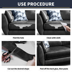 Leather Repair Patch Peel-And-Stick & Cut-To-Size