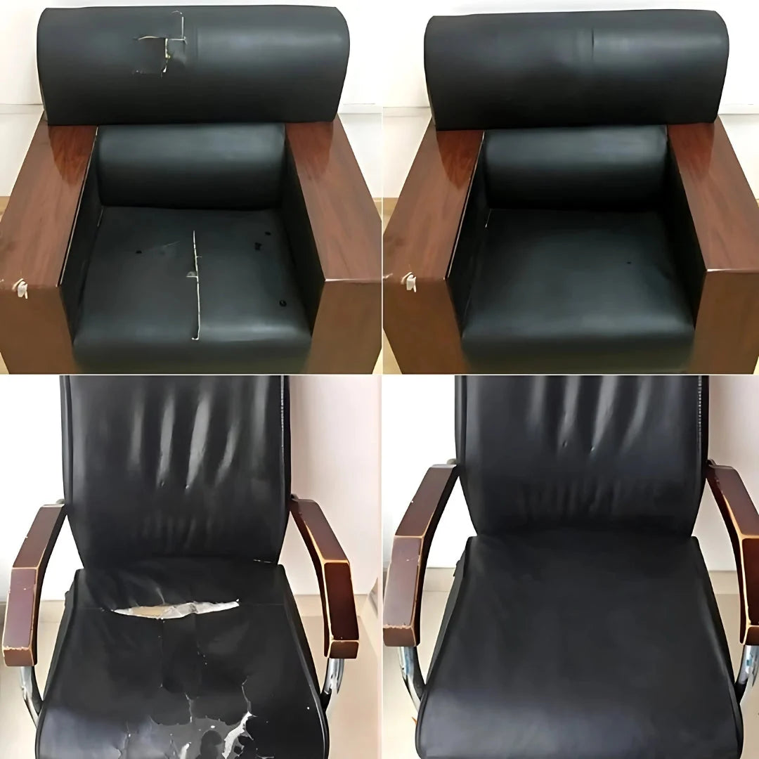 Leather Repair Patch Peel-And-Stick PU Leather Seamless Finish