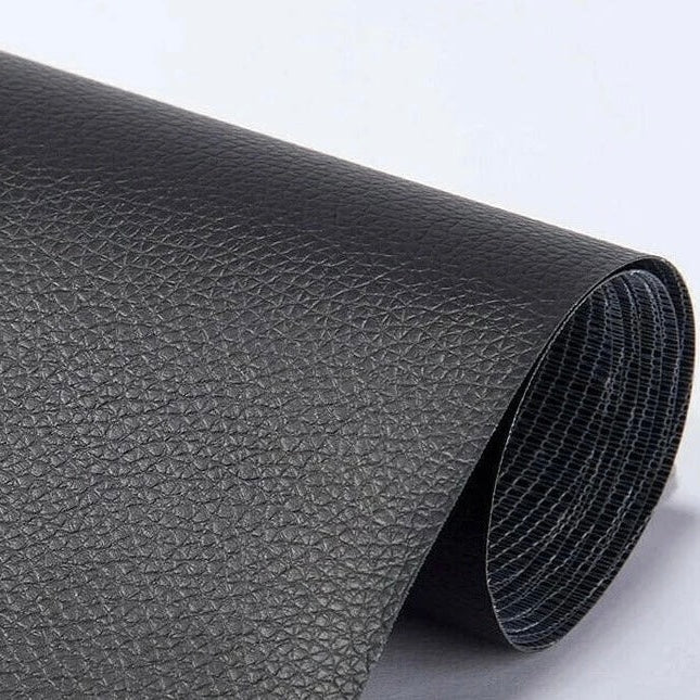 Leather Repair Patch Self-Adhesive Cuttable PU Leather 8x55 Inch