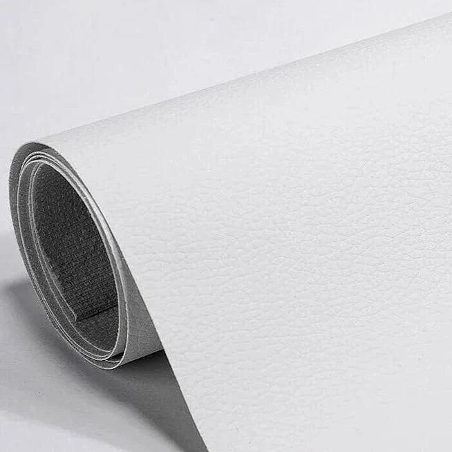 Leather Repair Patch Self-Adhesive Cuttable PU Leather 8x55 Inch