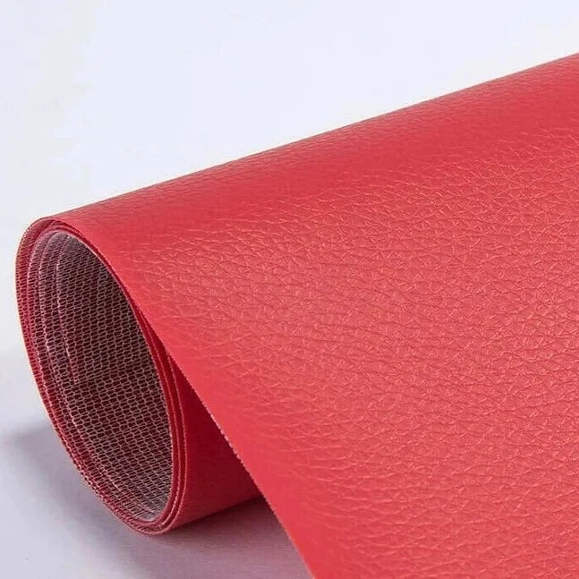 Leather Repair Patch Self-Adhesive Cuttable PU Leather 8x55 Inch
