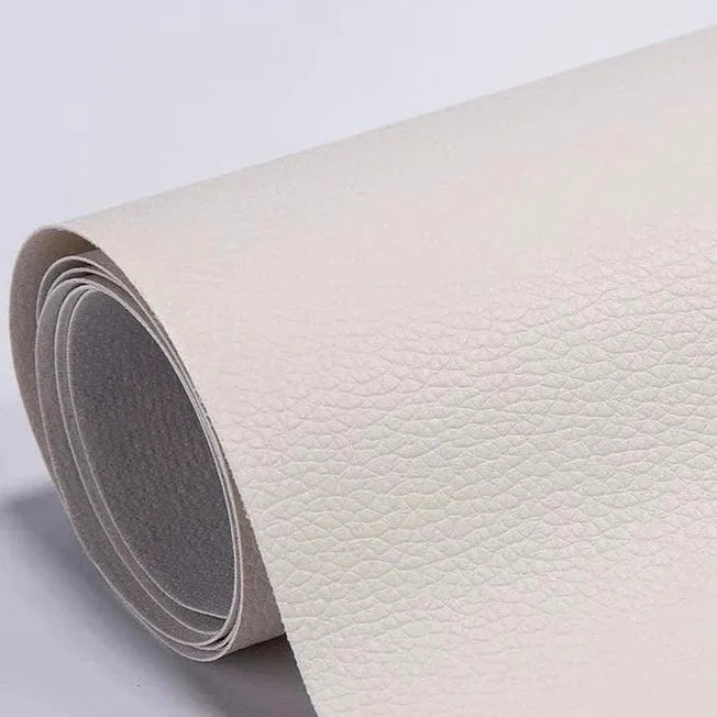 Leather Repair Patch Self-Adhesive Cuttable PU Leather 8x55 Inch