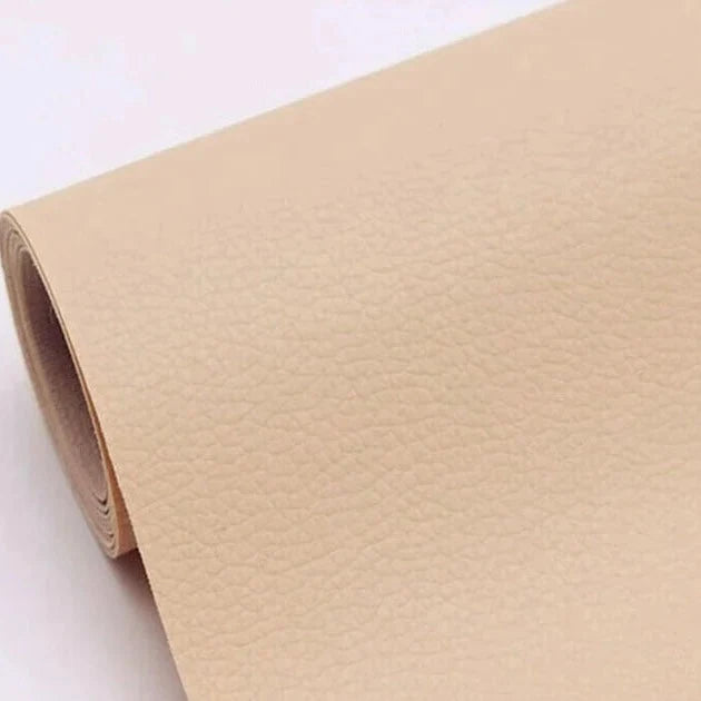 Leather Repair Patch Self-Adhesive Cuttable PU Leather 8x55 Inch
