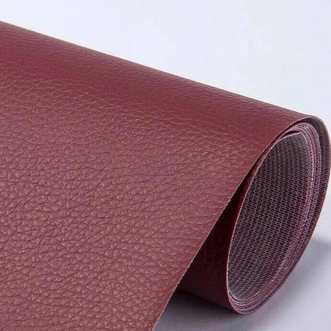 Leather Repair Patch Self-Adhesive Cuttable PU Leather 8x55 Inch