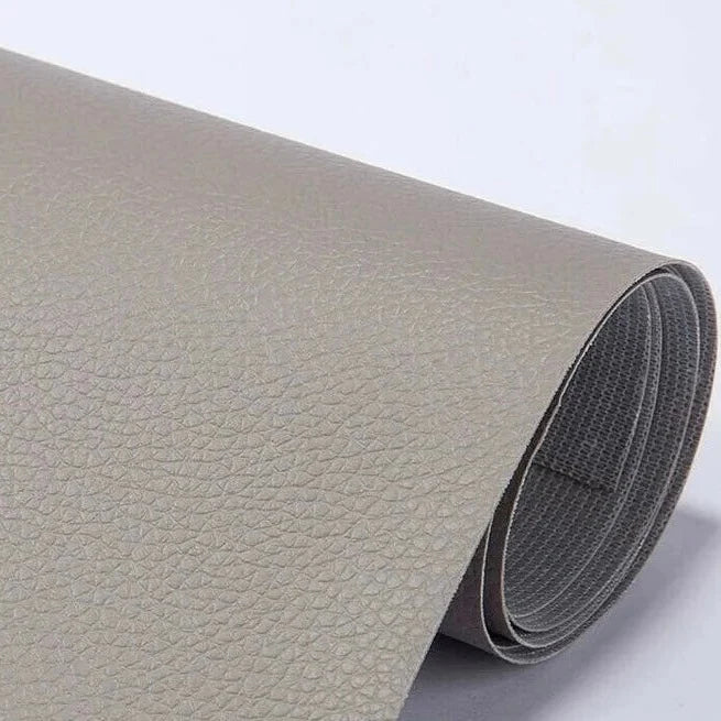 Leather Repair Patch Self-Adhesive Cuttable PU Leather 8x55 Inch