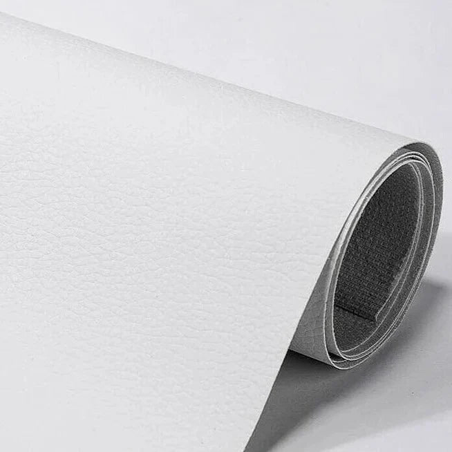 Leather Repair Patch Self-Adhesive Cuttable PU Leather 8x55 Inch
