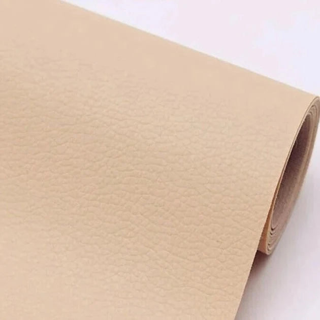 Leather Repair Patch Self-Adhesive Cuttable PU Leather 8x55 Inch