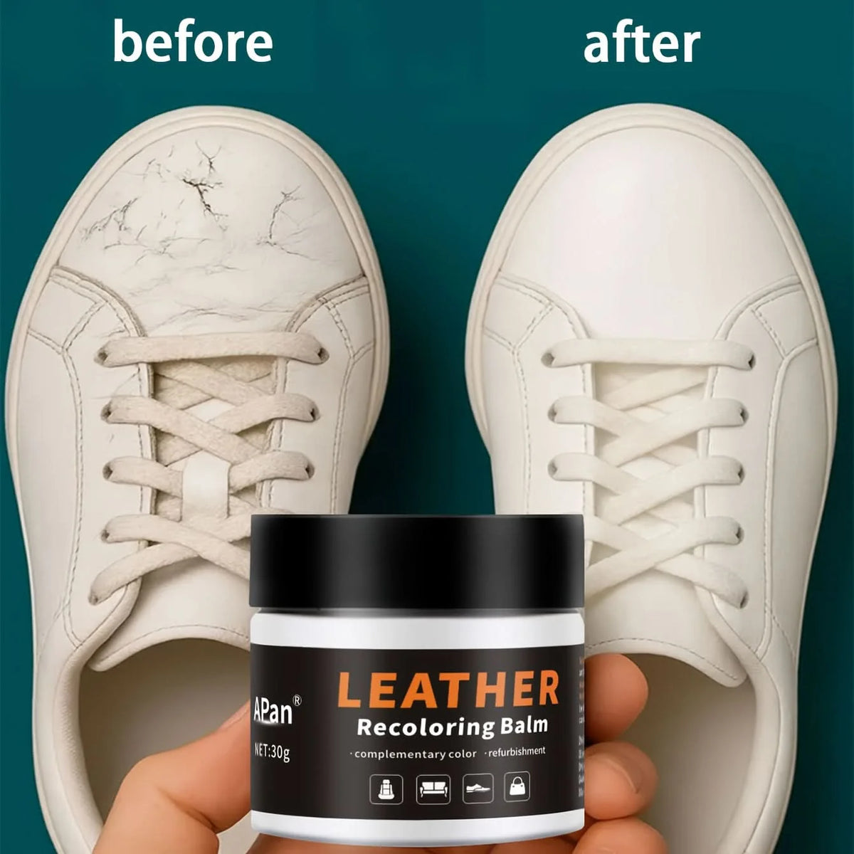 Leather Repair Putty Flexible Smooth Finish Tool Kit Included