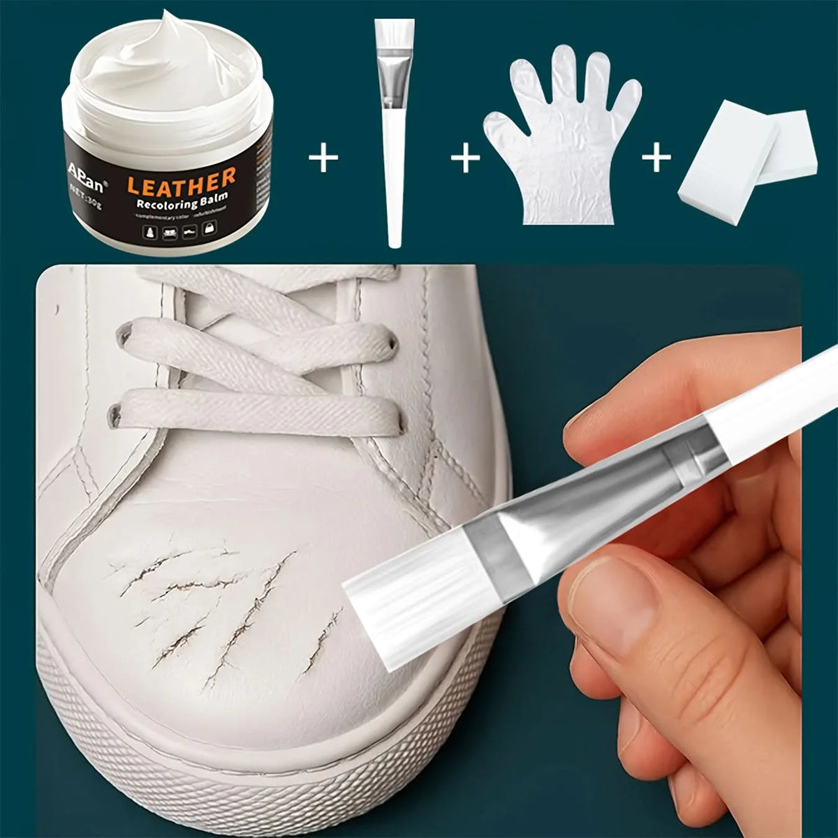 Leather Repair Putty Flexible Smooth Finish Tool Kit Included