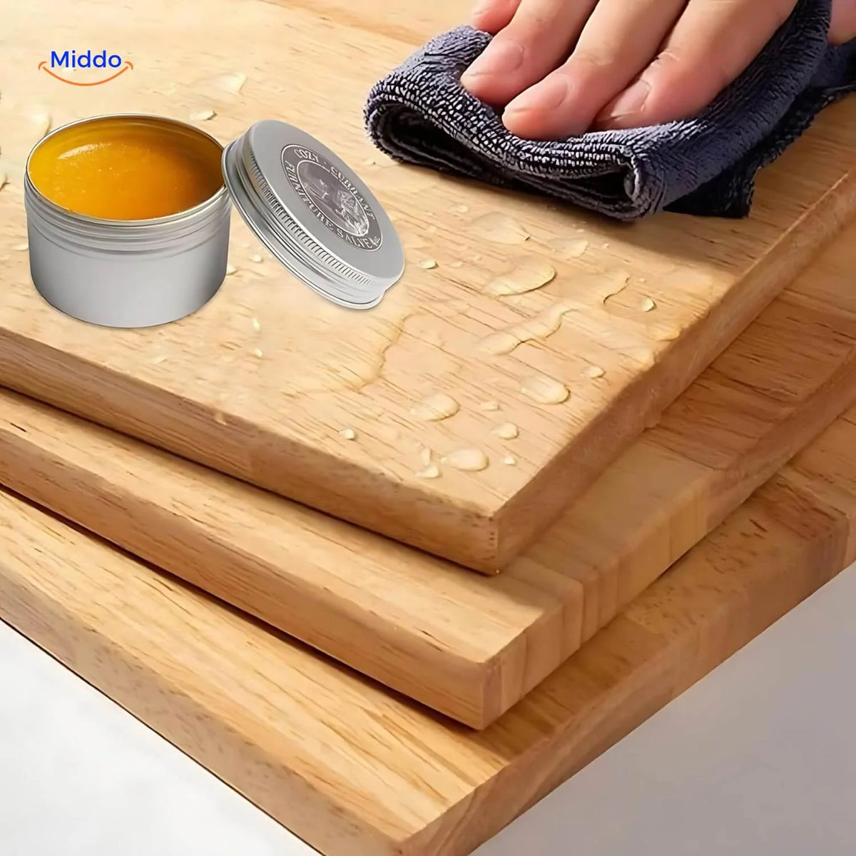 Leather & Wood Repair Balm Scratch Remover With Brush