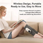 Leg Massager Cordless Heated Air-Compression