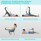 Leg Stretch Band Padded Foot Cradle & Six Handles