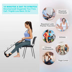 Leg Stretch Band Padded Foot Cradle & Six Handles