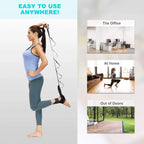 Leg Stretch Band Padded Foot Cradle & Six Handles