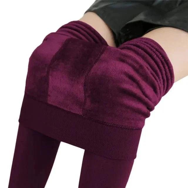 Leggings Fleece Lined High Waist Tummy Control
