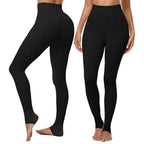 Leggings Fleece Lined High Waist Tummy Control