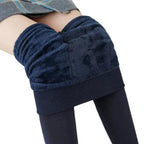 Leggings High-Rise Sculpting Fleece-Lined & Four-Way Stretch