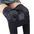 Leggings High-Rise Sculpting Fleece-Lined & Four-Way Stretch