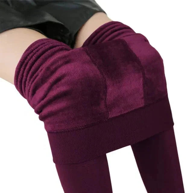 Leggings High-Rise Sculpting Fleece-Lined & Four-Way Stretch