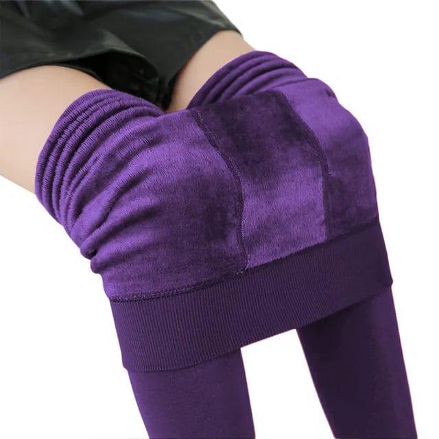 Leggings High-Rise Sculpting Fleece-Lined & Four-Way Stretch