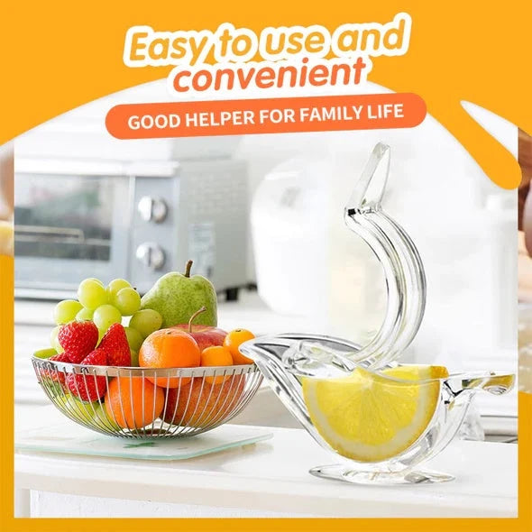 Lemon Juicer Ergonomic Acrylic Travel Size