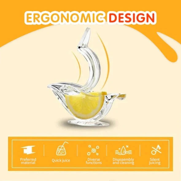 Lemon Juicer Ergonomic Acrylic Travel Size