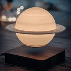 Levitating Lamp Magnetic 360-Degree Rotation Warm & Cool Lighting