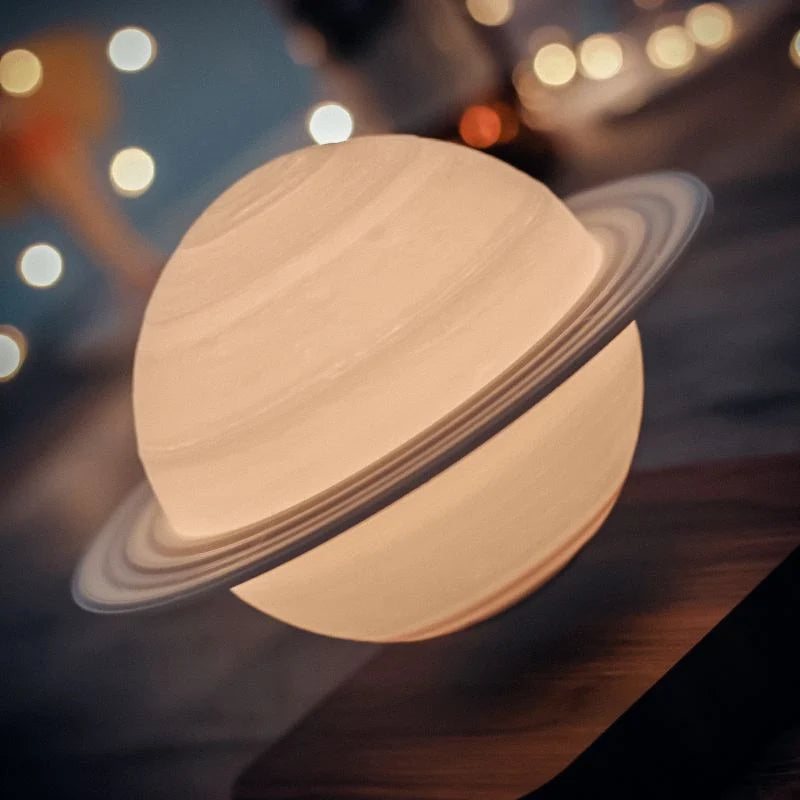 Levitating Lamp Magnetic 360-Degree Rotation Warm & Cool Lighting