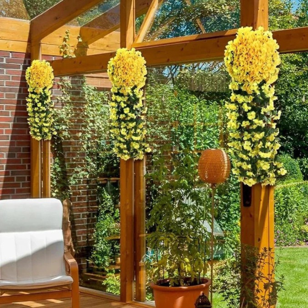 Lifelike Silk Maintenance-Free Orchid Cascade (90 cm)