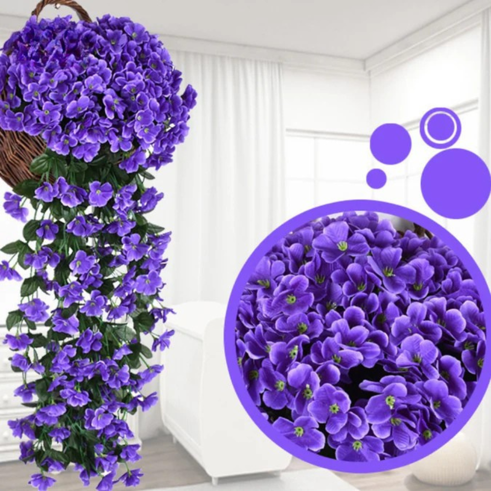 Lifelike Silk Maintenance-Free Orchid Cascade (90 cm)