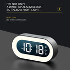 Light Alarm Clock Sunrise Simulation Dimmable Night Light