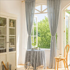 Light-Filtering Microfiber Sheer Curtain (Grommet Or Rod Pocket)