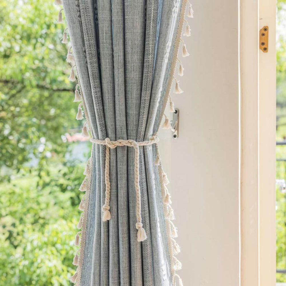 Light-Filtering Microfiber Sheer Curtain (Grommet Or Rod Pocket)