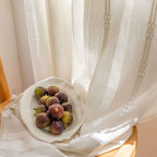 Light-Filtering Microfiber Sheer Curtain (Grommet Or Rod Pocket)