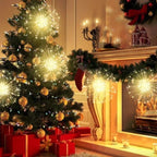 Light String Firework Design 200 LEDs Solar & Battery