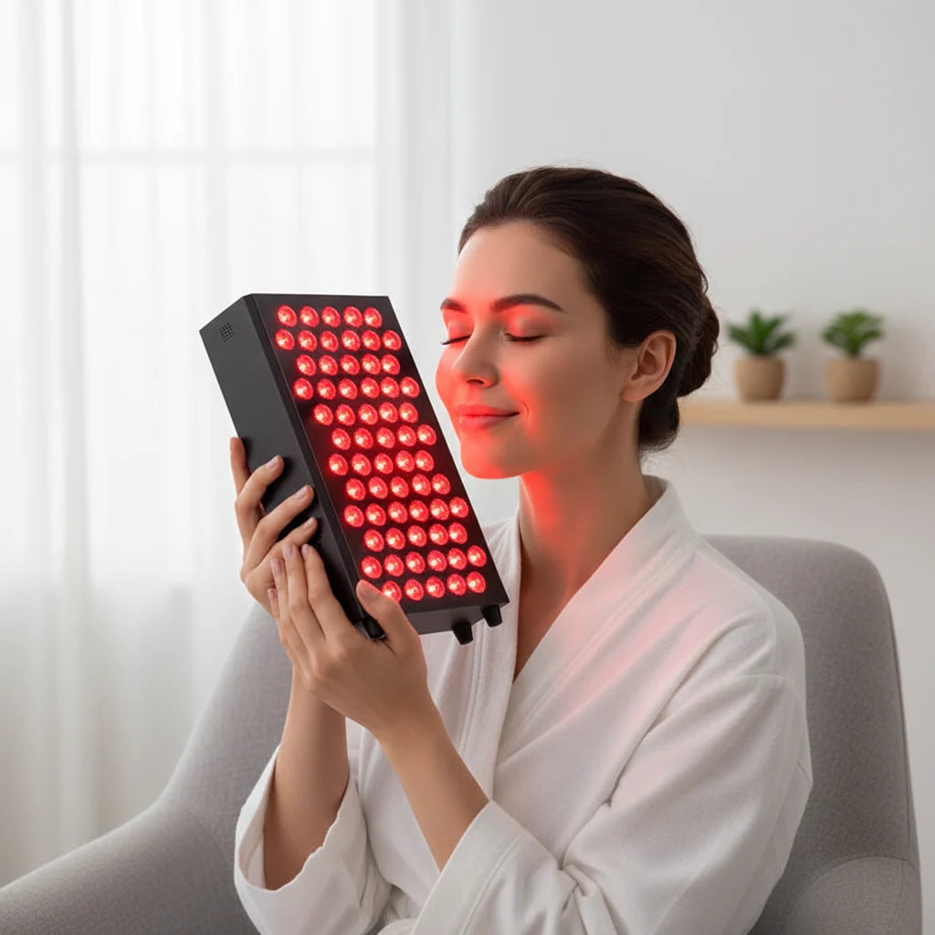 Light Therapy Panel Dual Red & Near-Infrared Timer