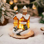 Lighted Christmas House Handcrafted Warm LED Weatherproof
