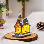 Lighted Christmas House Handcrafted Warm LED Weatherproof
