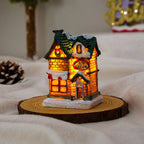 Lighted Christmas House Handcrafted Warm LED Weatherproof