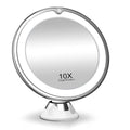 Lighted Makeup Mirror 10x Magnification LED Daylight