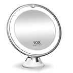 Lighted Makeup Mirror 10x Magnification LED Daylight