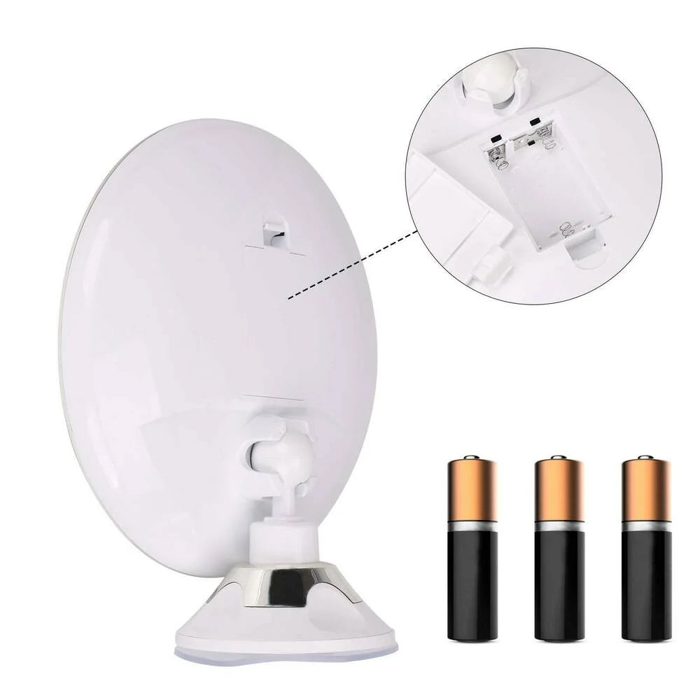 Lighted Makeup Mirror 10x Magnification LED Daylight