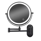 Lighted Makeup Mirror Adjustable Brightness Tri-Color 3x Magnification Rechargeable