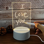 Lighted Message Board Illuminated Acrylic With Light Pen