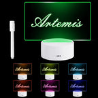 Lighted Message Board Illuminated Acrylic With Light Pen