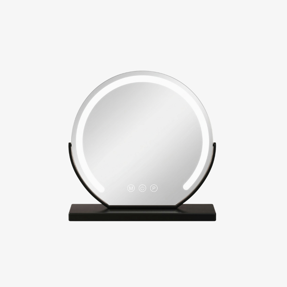 Lighted Vanity Mirror Tri-Tone LED 360° Rotation Rechargeable